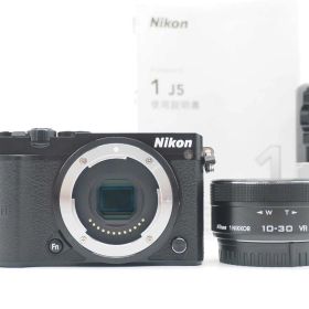 ニコン Nikon 1 J5 Digital Camera Black 10-30mm Lens 238 Shots [美品] #Z6205A