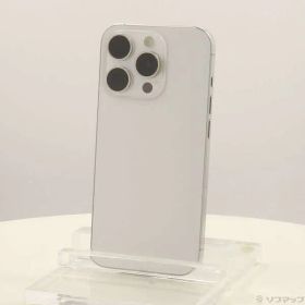 ソフマップ 〔中古品〕 iPhone15 Pro 128GB ホワイトチタニウム MTU83J／A SIMフリー【297】