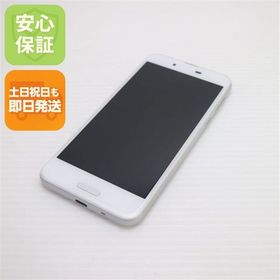 安心保証 超美品 UQmobile AQUOS sense ホワイト 本体 白ロム