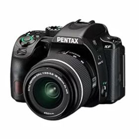【中古】(非常に良い)ペンタックス PENTAX KF レンズキット【DAL18-55mm WR】 ブラック APS-Cデジタル一眼レフカメラ 視野率100%光学ファインダー2424万画素 ボディ内