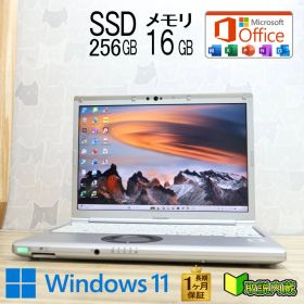 ★美品 高性能10世代4コアi5！M.2 NVMeSSD256GB メモリ16GB★CF-SV9 Core i5-10310U Webカメラ TypeC Win11 MS Office2019 H&B★P97218