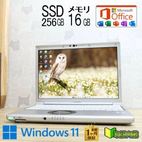 ★超美品 高性能10世代4コアi5！M.2 NVMeSSD256GB メモリ16GB★CF-SV9 Core i5-10310U Webカメラ TypeC Win11 MS Office2019 H&B★P97229