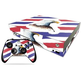 MightySkins Xbox One X 用ビニールスキン「Eagle Head」保護スキン 着脱簡単