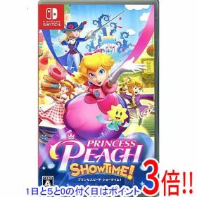 【1日と5.0のつく日、18日はポイント3倍！】【中古】プリンセスピーチ Showtime！ Nintendo Switch