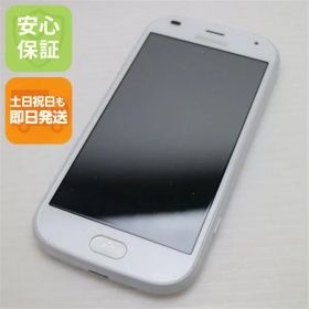 新品同様 F-42A らくらくスマートフォン ホワイト 即日発送 スマホ 白ロム 富士通 土日祝発送OK 07000