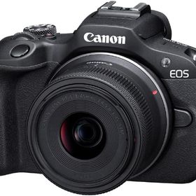 Canon ミラーレス一眼カメラ EOS R100 標準ズームレンズキット(RF-S18-45) ブラック/APS-C/約356g EOSR100-1845ISSTMLK