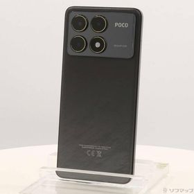 〔中古〕XIAOMI POCO F6 Pro 256GB ブラック 23113RKC6G SIMフリー〔269-ud〕