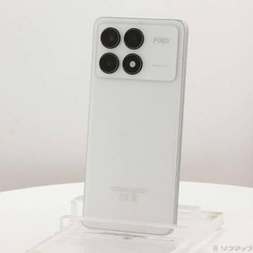 〔中古〕XIAOMI POCO F6 Pro 512GB ホワイト MZB0HEKJP SIMフリー〔276-ud〕