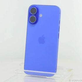 ソフマップ 〔中古品〕 iPhone16 128GB ウルトラマリン MYDU3J／A SIMフリー【196】