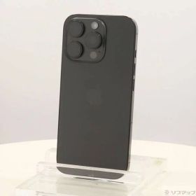 ソフマップ 〔中古品〕 iPhone16 Pro 128GB ブラックチタニウム FYMV3J／A SIMフリー【305】