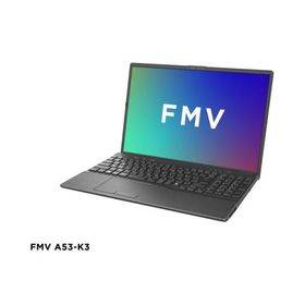 【長期保証付】富士通(FUJITSU) FMV Note A FMVA53K3BA 16.0型 Win11Home Corei5 メモリ16GB SSD256GB Office オプション付 ブライトブラック A53-K3