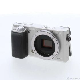 ソフマップ 〔中古品〕 α6000 ボディ シルバー ILCE-6000【276】