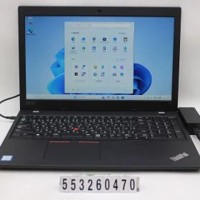 Lenovo ThinkPad L580 Core i5 8250U 1.6GHz/8GB/256GB(SSD)/15.6W/FWXGA(1366x768)/Win11 【553260470】