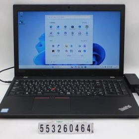 Lenovo ThinkPad L580 Core i5 8250U 1.6GHz/8GB/256GB(SSD)/15.6W/FWXGA(1366x768)/Win11 【553260464】
