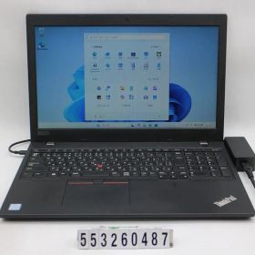 Lenovo ThinkPad L580 Core i5 8250U 1.6GHz/8GB/256GB(SSD)/15.6W/FWXGA(1366x768)/Win11 【553260487】