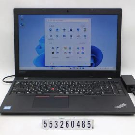 Lenovo ThinkPad L580 Core i5 8250U 1.6GHz/8GB/256GB(SSD)/15.6W/FWXGA(1366x768)/Win11 【553260485】