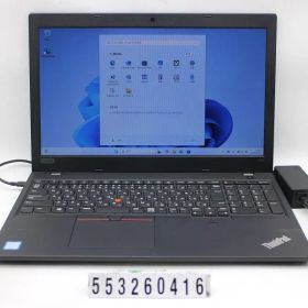 Lenovo ThinkPad L580 Core i5 8250U 1.6GHz/8GB/256GB(SSD)/15.6W/FWXGA(1366x768)/Win11 【553260416】