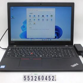 Lenovo ThinkPad L580 Core i5 8250U 1.6GHz/8GB/256GB(SSD)/15.6W/FWXGA(1366x768)/Win11 【553260452】