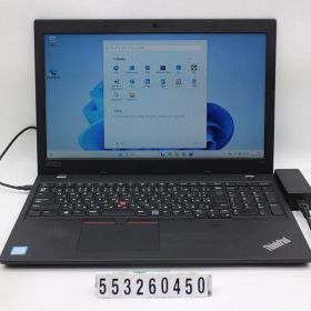 Lenovo ThinkPad L580 Core i5 8250U 1.6GHz/8GB/256GB(SSD)/15.6W/FWXGA(1366x768)/Win11 【553260450】