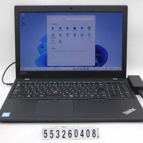Lenovo ThinkPad L580 Core i5 8250U 1.6GHz/8GB/256GB(SSD)/15.6W/FWXGA(1366x768)/Win11 【553260408】