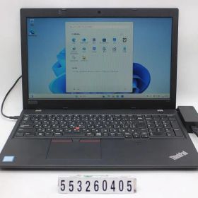 Lenovo ThinkPad L580 Core i5 8250U 1.6GHz/8GB/256GB(SSD)/15.6W/FWXGA(1366x768)/Win11 【553260405】