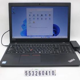 Lenovo ThinkPad L580 Core i5 8250U 1.6GHz/8GB/256GB(SSD)/15.6W/FWXGA(1366x768)/Win11 【553260410】
