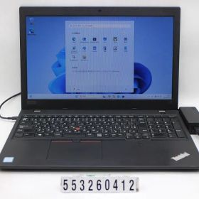 Lenovo ThinkPad L580 Core i5 8250U 1.6GHz/8GB/256GB(SSD)/15.6W/FWXGA(1366x768)/Win11 【553260412】