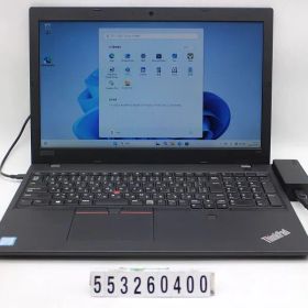 Lenovo ThinkPad L580 Core i5 8250U 1.6GHz/8GB/256GB(SSD)/15.6W/FWXGA(1366x768)/Win11 【553260400】