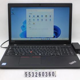 Lenovo ThinkPad L580 Core i5 8250U 1.6GHz/8GB/256GB(SSD)/15.6W/FWXGA(1366x768)/Win11 【553260360】