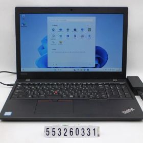 Lenovo ThinkPad L580 Core i5 8250U 1.6GHz/8GB/256GB(SSD)/15.6W/FWXGA(1366x768)/Win11 【553260331】