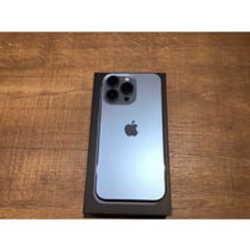 中古 【docomo版SIMフリー】Apple iPhone13 Pro 6.1インチ 128GB シエラブルー MLUK3J/A 147438 状態： A:美品