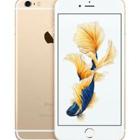【中古】【安心保証】 iPhone6s Plus[64GB] au ゴールド