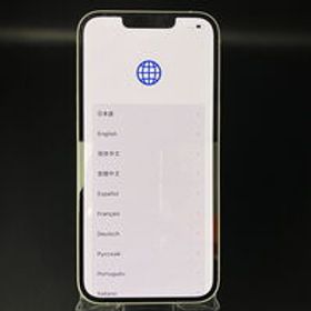 中古 【au版SIMフリー】Apple iPhone13 6.1インチ 128GB (スターライト) MLND3J/A 147331【6/11値下げ!】 状態： A:美品