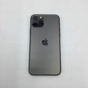 中古 Apple iPhone11 Pro 5.8インチ 64GB (スペースグレイ) 国内版SIMロックフリー MWC22J/A 140630 状態： A:美品