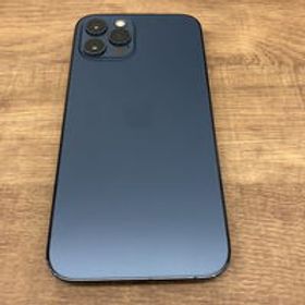 中古 Apple iPhone12 Pro 6.1インチ 256GB (パシフィックブルー) 国内版SIMロックフリー MGMD3J/A 143803 状態： A:美品