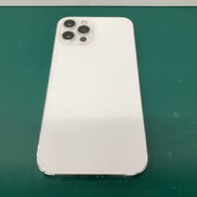 中古 【au】Apple iPhone12 Pro 6.1インチ 128GB (シルバー) MGM63J/A 143821 状態： C:並品
