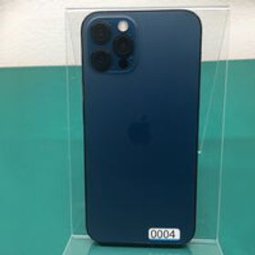 中古 【SIMロック解除済み】【SoftBank】Apple iPhone12 Pro 6.1インチ 256GB (パシフィックブルー) MGMD3J/A 155599 状態： A:美品