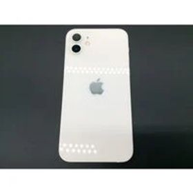 中古 【SIMロック解除済み】【au】Apple iPhone12 6.1インチ 128GB (ホワイト) MGHV3J/A 155543 状態： C:並品