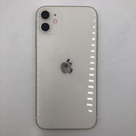 中古 【SoftBank】 Apple iPhone11 6.1インチ 128GB (ホワイト) MWM22J/A 140618 状態： C:並品