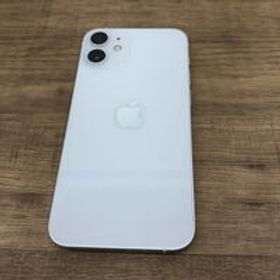 中古 Apple iPhone12 mini 5.4インチ 128GB (ホワイト) 国内版SIMロックフリー MGDM3J/A 144006 状態： A:美品