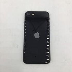中古 【SIMロック解除済み】【SoftBank】Apple iPhoneSE 4.7インチ (第2世代/2020) 128GB (ブラック) MXD02J/A 155518 状態： C:並品