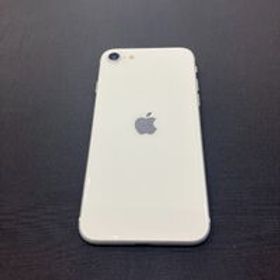 中古 【SIMロック解除済み】【SoftBank】Apple iPhoneSE 4.7インチ (第2世代/2020) 128GB (ホワイト) MHGU3J/A 新パッケージ版 155760 状態： A:美品