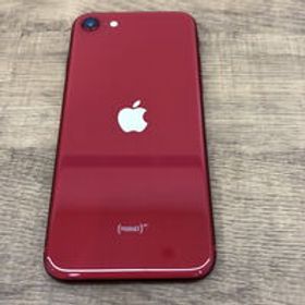 中古 【SIMロック解除済み】【au】Apple iPhoneSE 4.7インチ (第2世代/2020) 64GB (PRODUCT)RED MX9U2J/A 155507 状態： A:美品