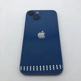 中古 【docomo版SIMフリー】Apple iPhone13 6.1インチ 128GB (ブルー) MLNG3J/A 147319 状態： A:美品