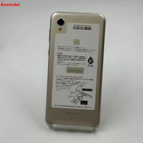 【中古】AQUSO sense2 3GB/32GB シャンパンゴールド SH-01L docomo版SIMフ