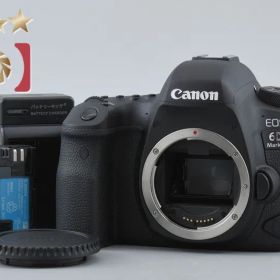 【中古】Canon キヤノン EOS 6D Mark II デジタル一眼レフカメラ シャッター回数僅少