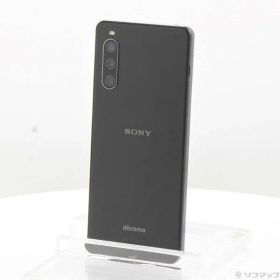 ソフマップ 〔中古品〕 Xperia 10 IV 128GB ブラック SO-52C docomo SIMフリー【368】
