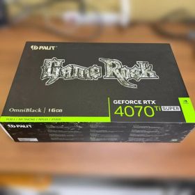 【未開封】RTX4070Ti SUPER GameRock OmniBlack