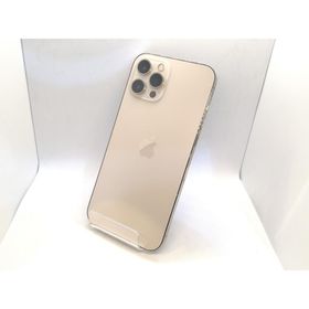 【中古】Apple docomo 【SIMロック解除済み】 iPhone 12 Pro Max 256GB ゴールド MGD13J/A【高崎モントレー】保証期間１ヶ月【ランクC】