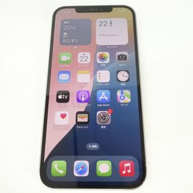 SIMフリー iPhone 12 Pro Max 256GB シルバー正規交換品 MGD03J/A バッテリー最大容量85％ 本体のみ ※中古/難有/利用○